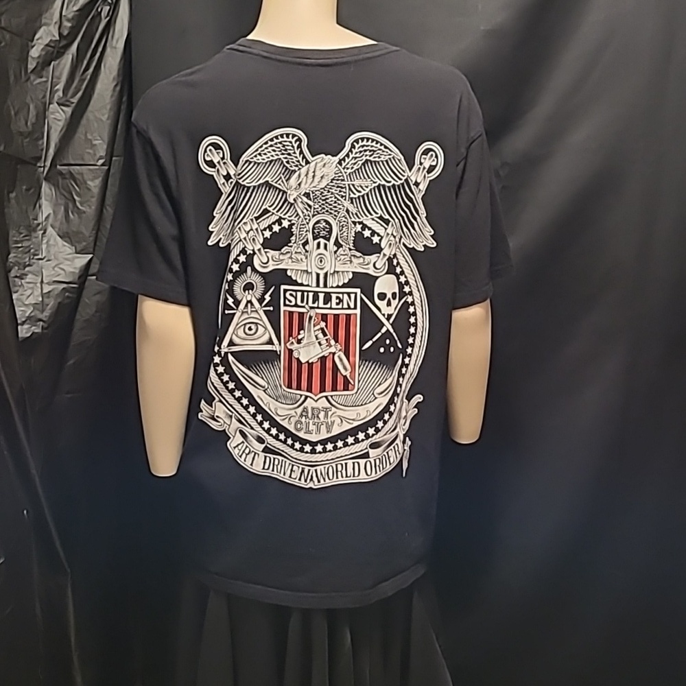 Sullen Art Collective Tattoo Lifestyle Graphic Standard Tee Black SIZE L